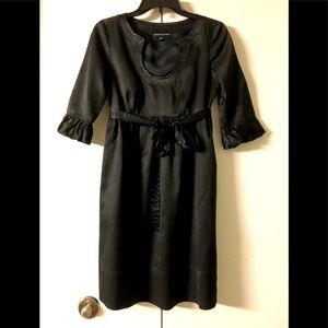 Democracy Dress 2 Tie Waist Gathered Sleeves